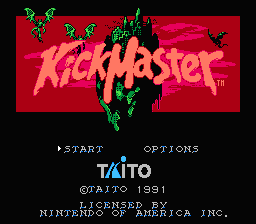 Kick Master title screenshot